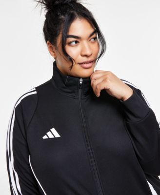 adidas Plus Size Tiro 24 Stand Collar Zip-Front Track Jacket