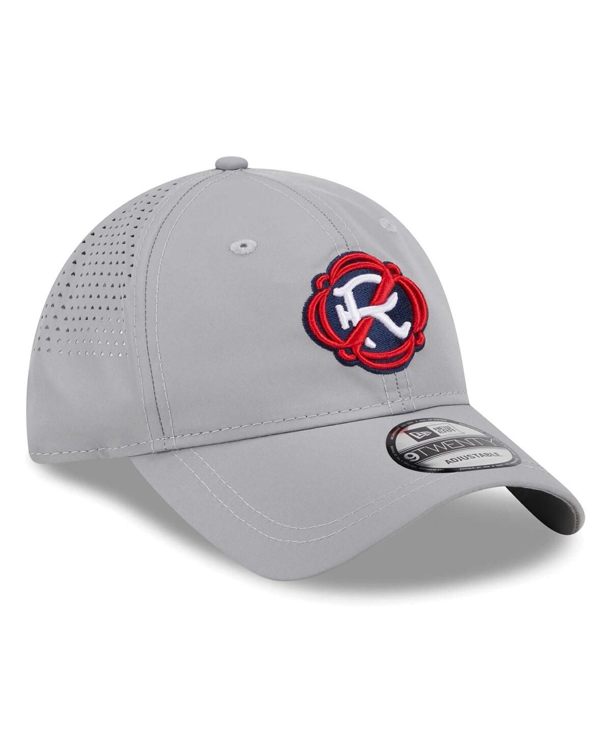 Shop New Era Men's Gray New England Revolution Active 9twenty Adjustable Hat