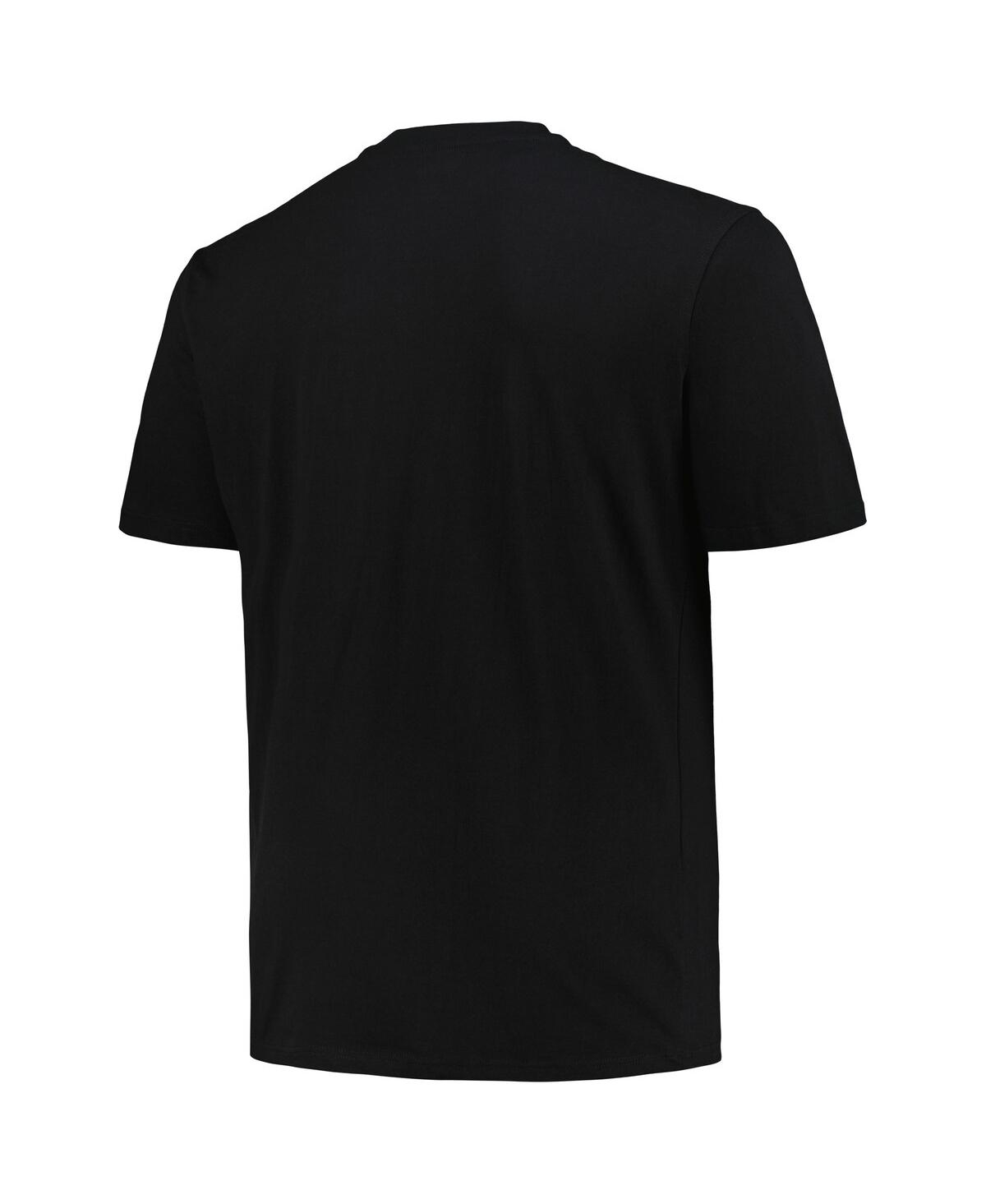 Fanatics Branded Men's Black Indianapolis Colts Big Tall Pop T-Shirt