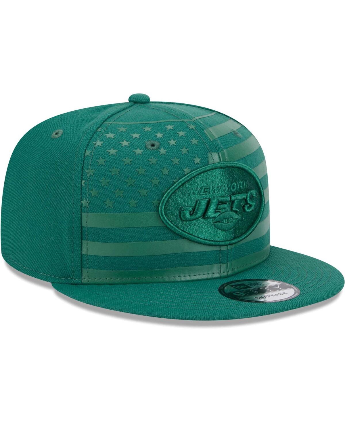 New Era Men'sNew York Jets Independent 9Fifty Snapback Hat - Green