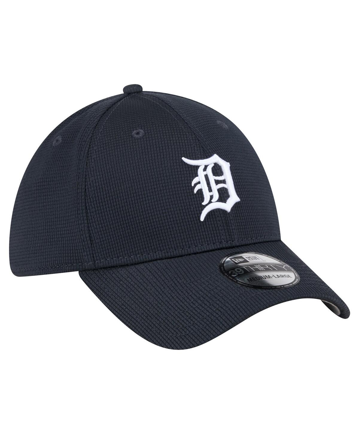 Shop New Era Men's Navy Detroit Tigers Active Pivot 39thirty Flex Hat