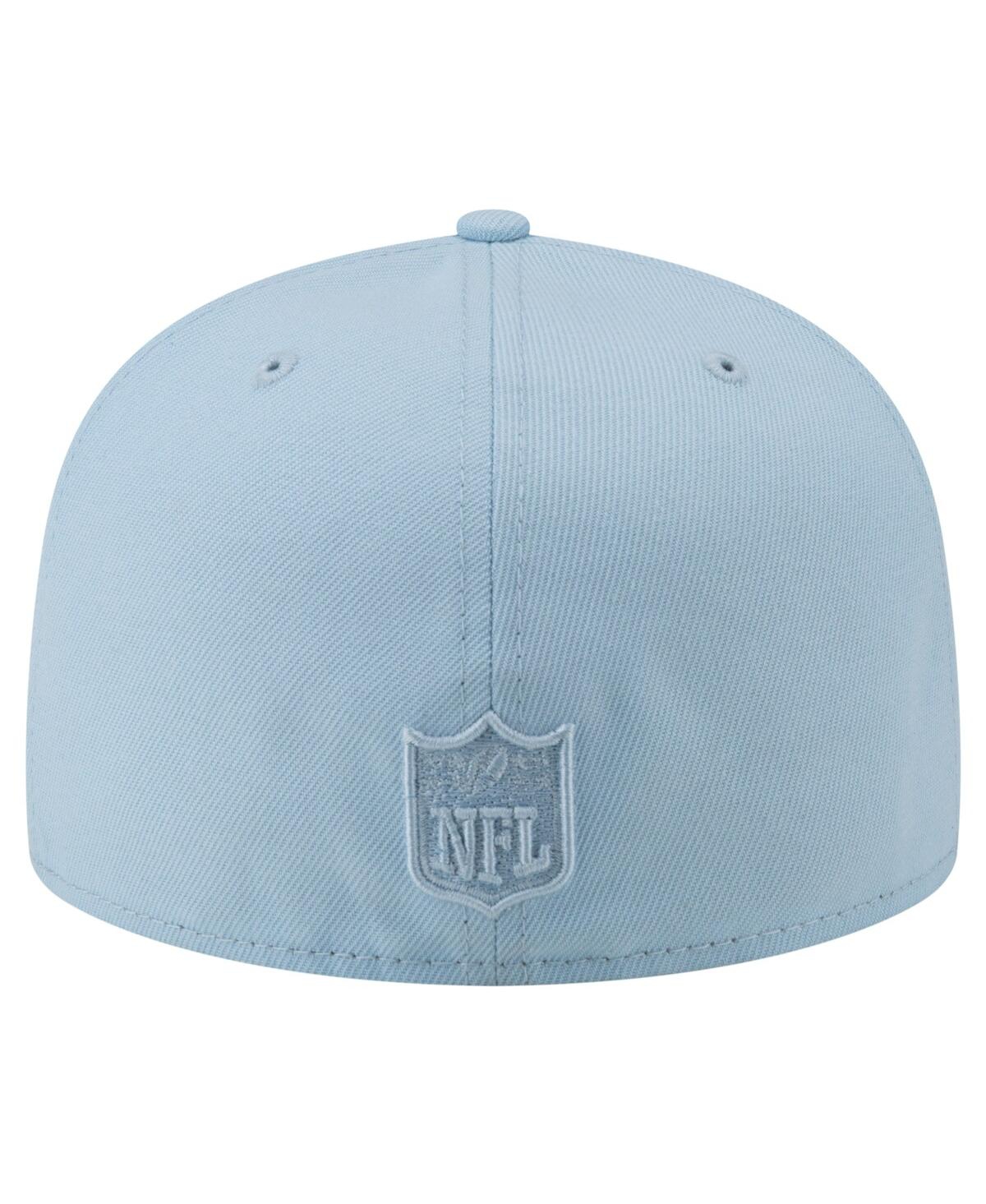 Shop New Era Men's Light Blue Dallas Cowboys Color Pack 59fifty Fitted Hat
