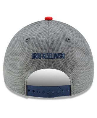 Men's Gray/Navy Brad Keselowski Salute 9Forty Adjustable Hat