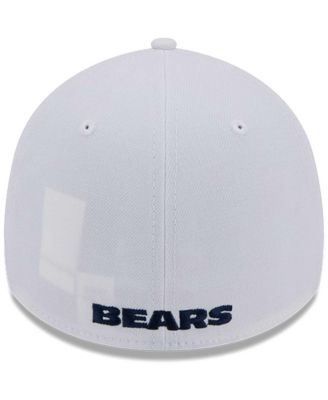 Men's White Chicago Bears Main 39Thirty Flex Hat