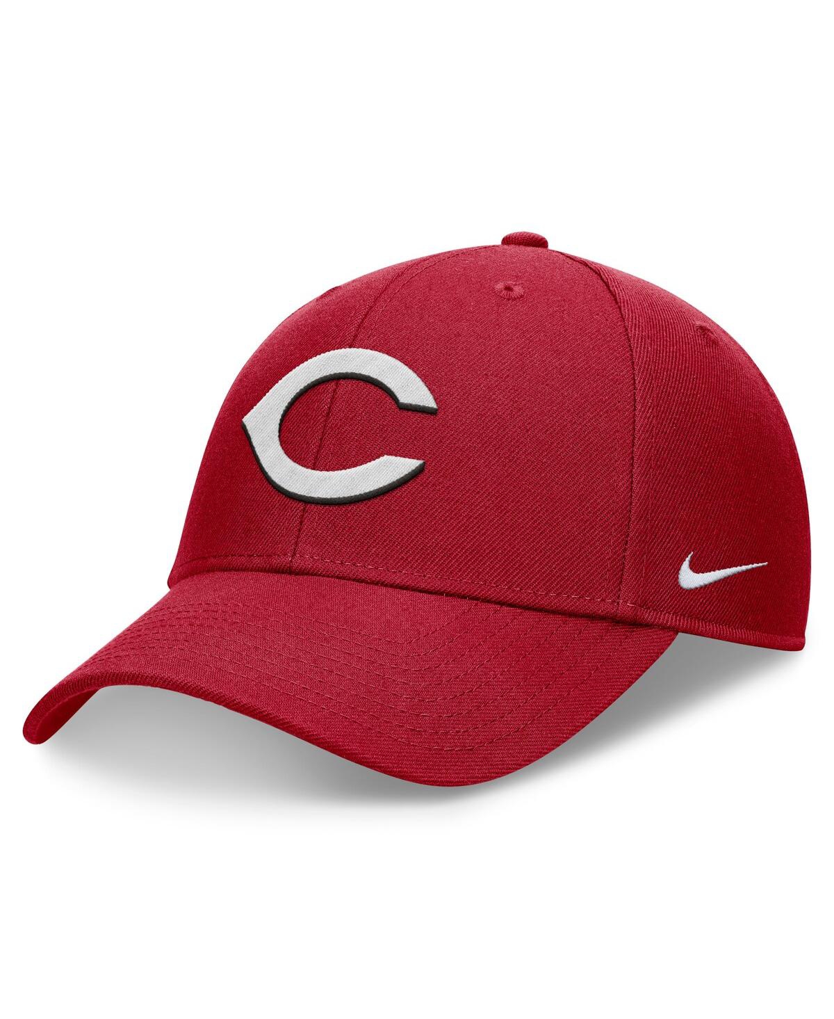 Nike Red Cincinnati Reds Evergreen Club Performance Adjustable Hat In Red