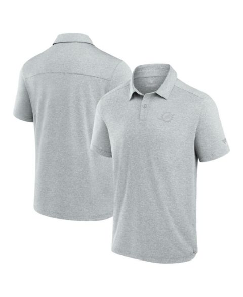 Мужское поло Fanatics Signature Gray Miami Dolphins Front Office Tech Polo