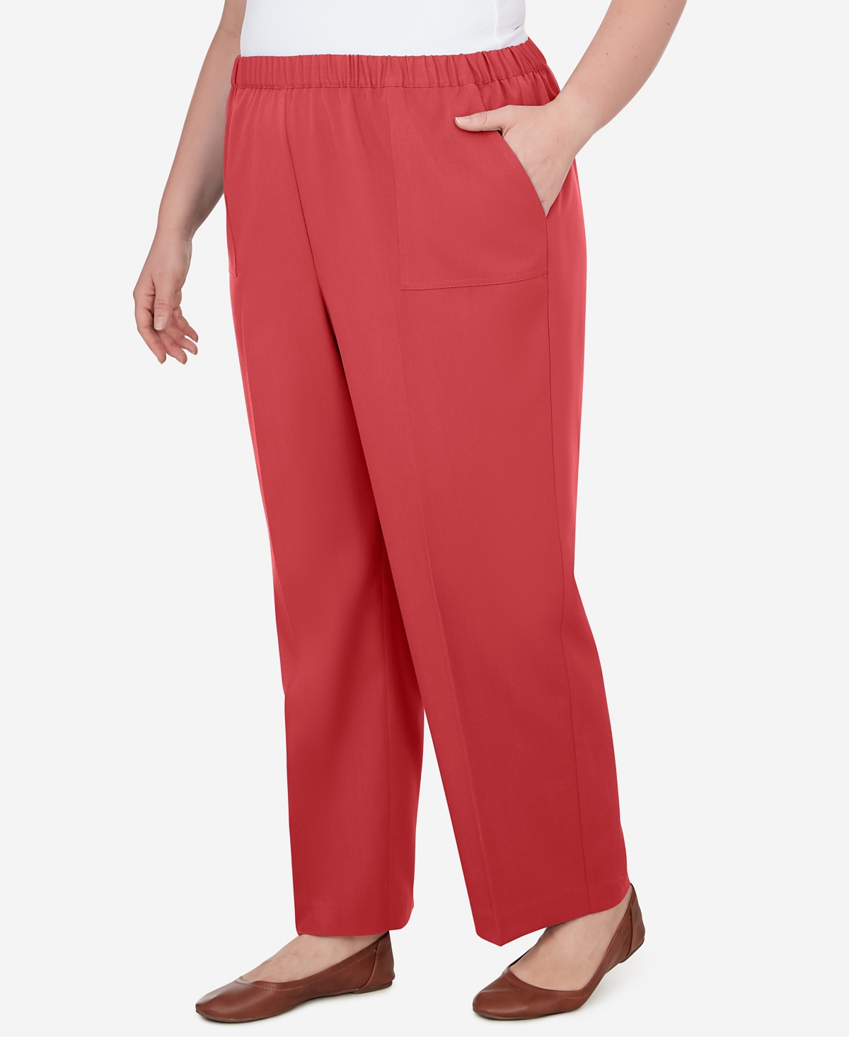 Alfred Dunner Plus Size Sedona Sky Sedona Balanced Average Length Pant