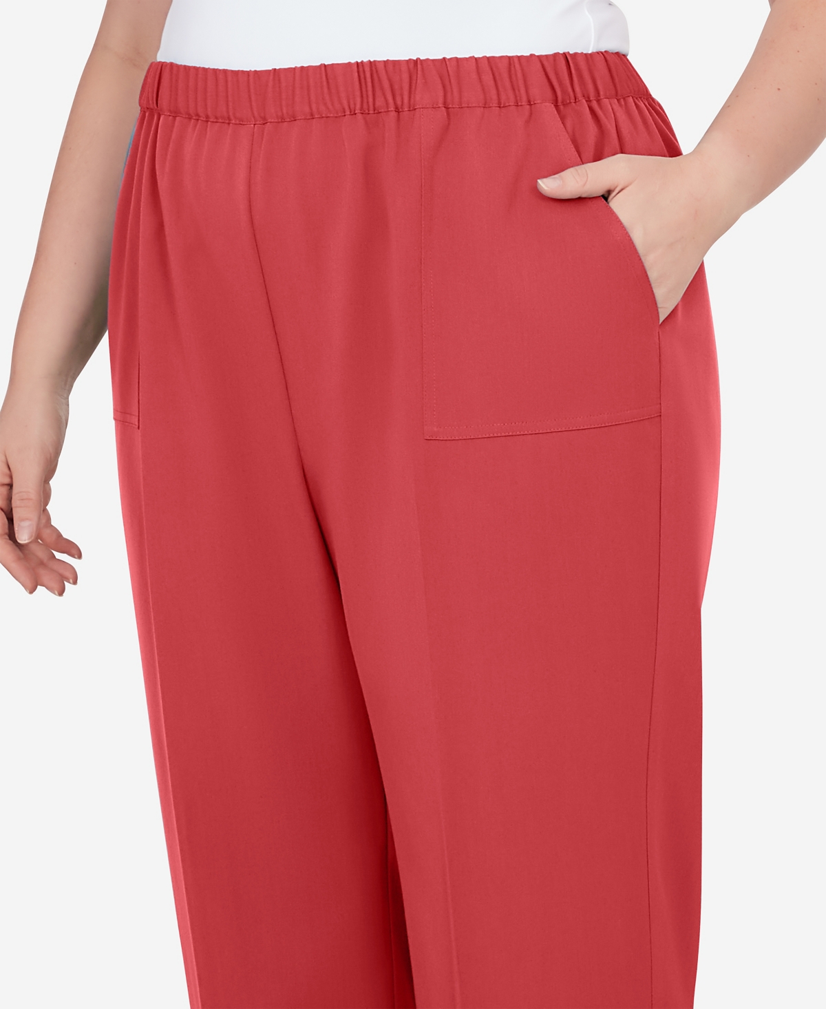Alfred Dunner Plus Size Sedona Sky Sedona Balanced Short Length Pant