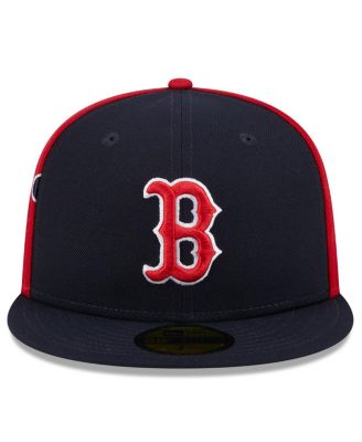 Men's Navy/Red Boston Red Sox Gameday Sideswipe 59Fifty Fitted Hat