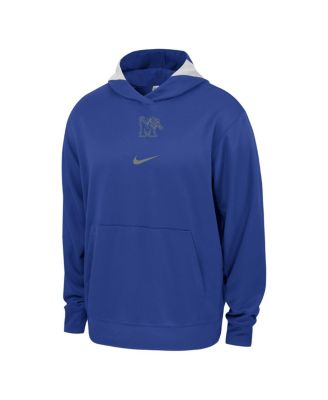 Men's Royal Memphis Tigers Basketball Spotlight Performance Pullover Hoodie