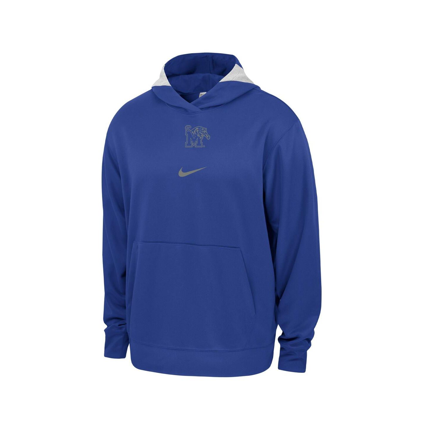 Мужское худи Nike Royal Memphis Tigers Basketball Spotlight Performance Pullover — фото 2