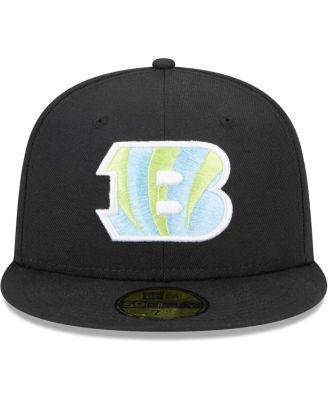 Men's Black Cincinnati Bengals Multi 59fifty Fitted Hat