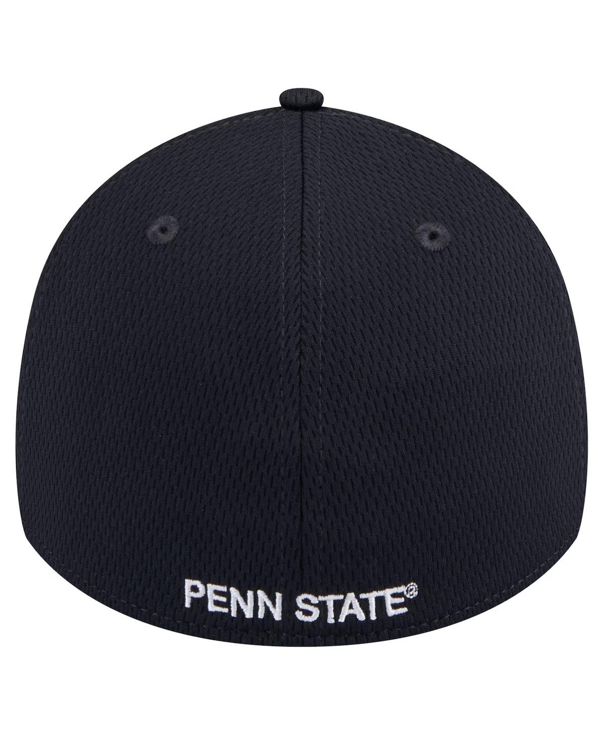 Shop New Era Men's Navy Penn State Nittany Lions Active Slash Sides 39thirty Flex Hat