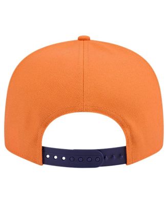 Men's White/Purple Phoenix Suns Throwback Gradient Tech Font 9fifty Snapback Hat