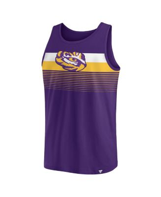 Branded Men's Purple LSU Tigers Wild Game Tank Top