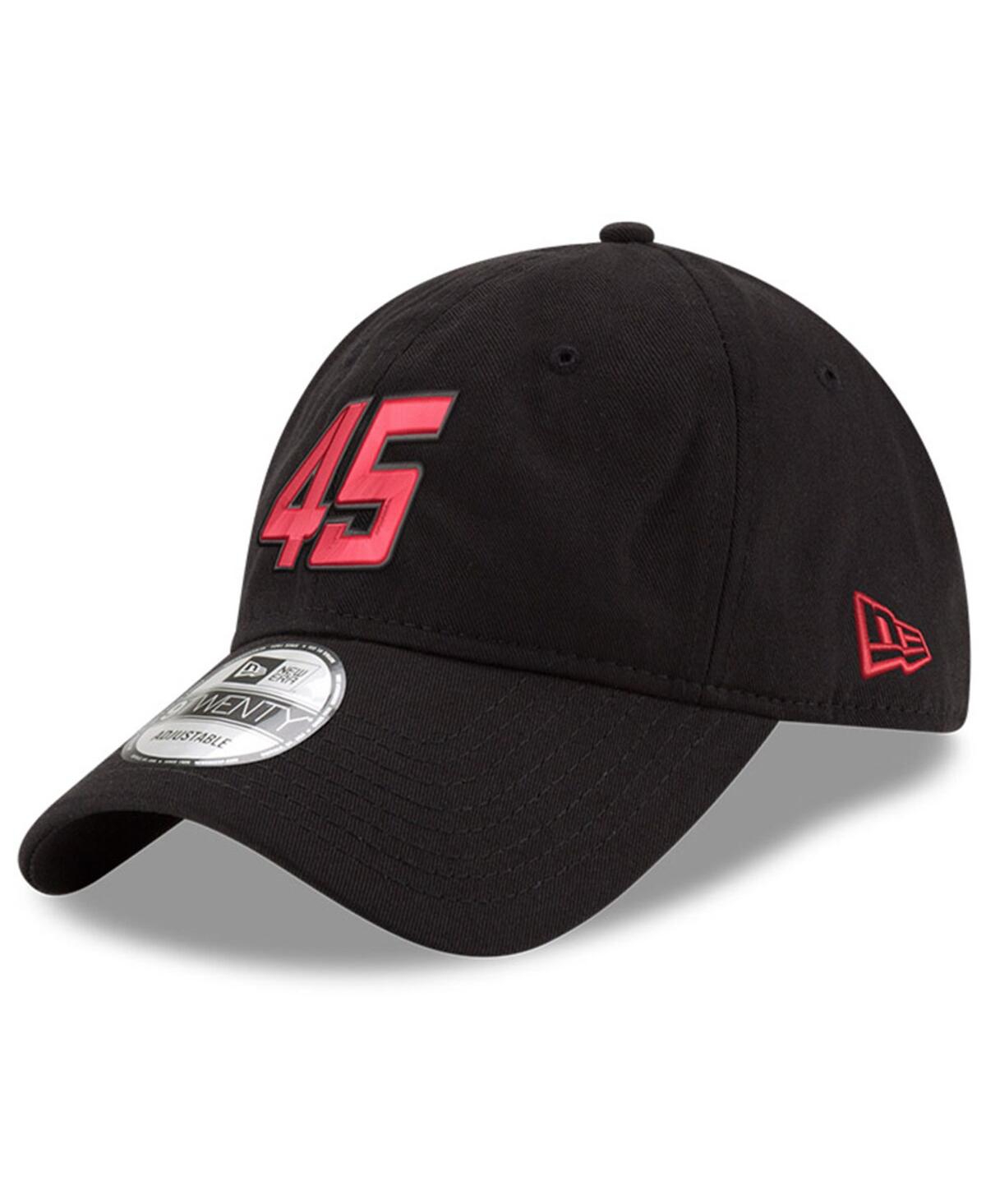 New Era Men's Black Tyler Reddick New Logo 9Twenty Adjustable Hat - Black Blac