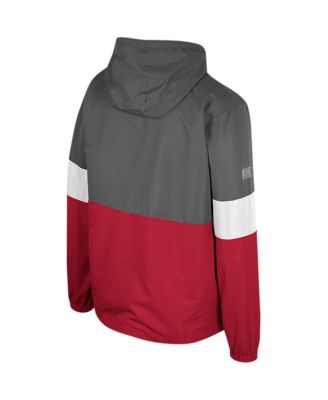 Men's Charcoal Oklahoma Sooners Miles Full-Zip Jacket