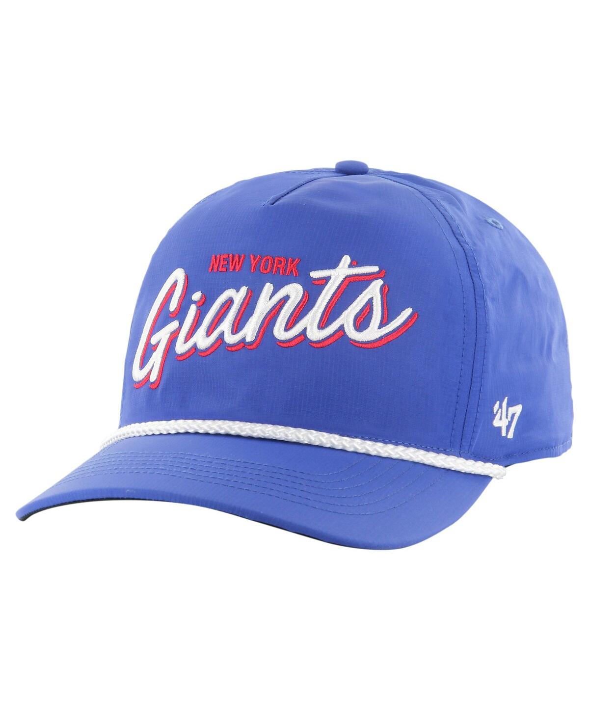 47 Brand Men's Royal New York Giants Fairway Hitch brrr Adjustable Hat - Royal