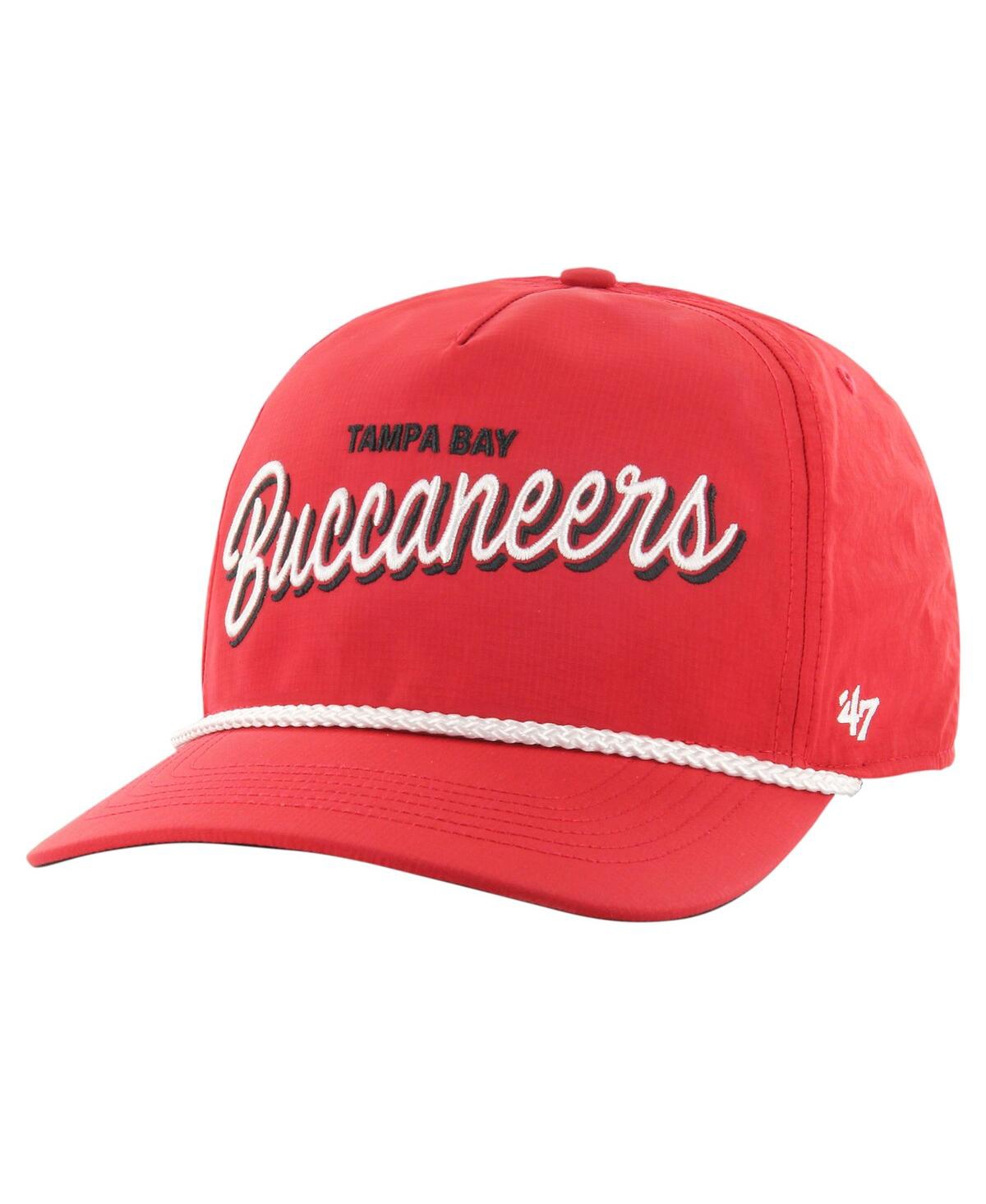 47 Brand Men's Red Tampa Bay Buccaneers Fairway Hitch brrr Adjustable Hat - Red