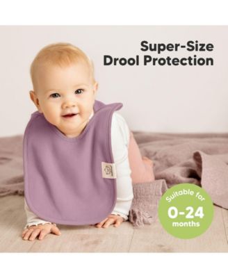 8-Pack Baby Bibs for Boys, Girls, Pull-on Bibs, Baby Drool Bibs for Baby Boy, Baby Girl, Baby Bib Unisex