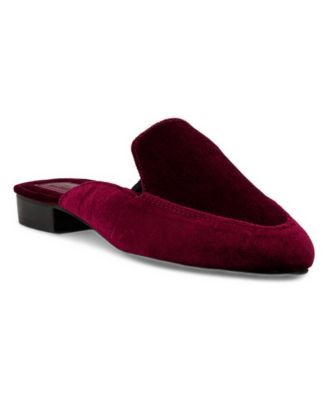 BATISTE Womens Velvet Handcrafted Mules