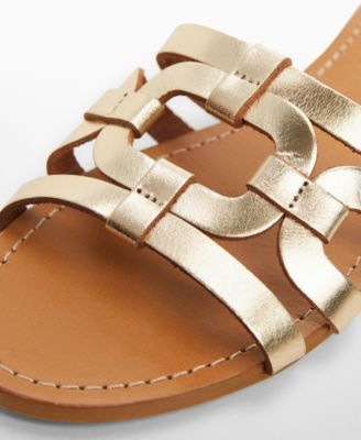 Women's Leather Straps Sandals