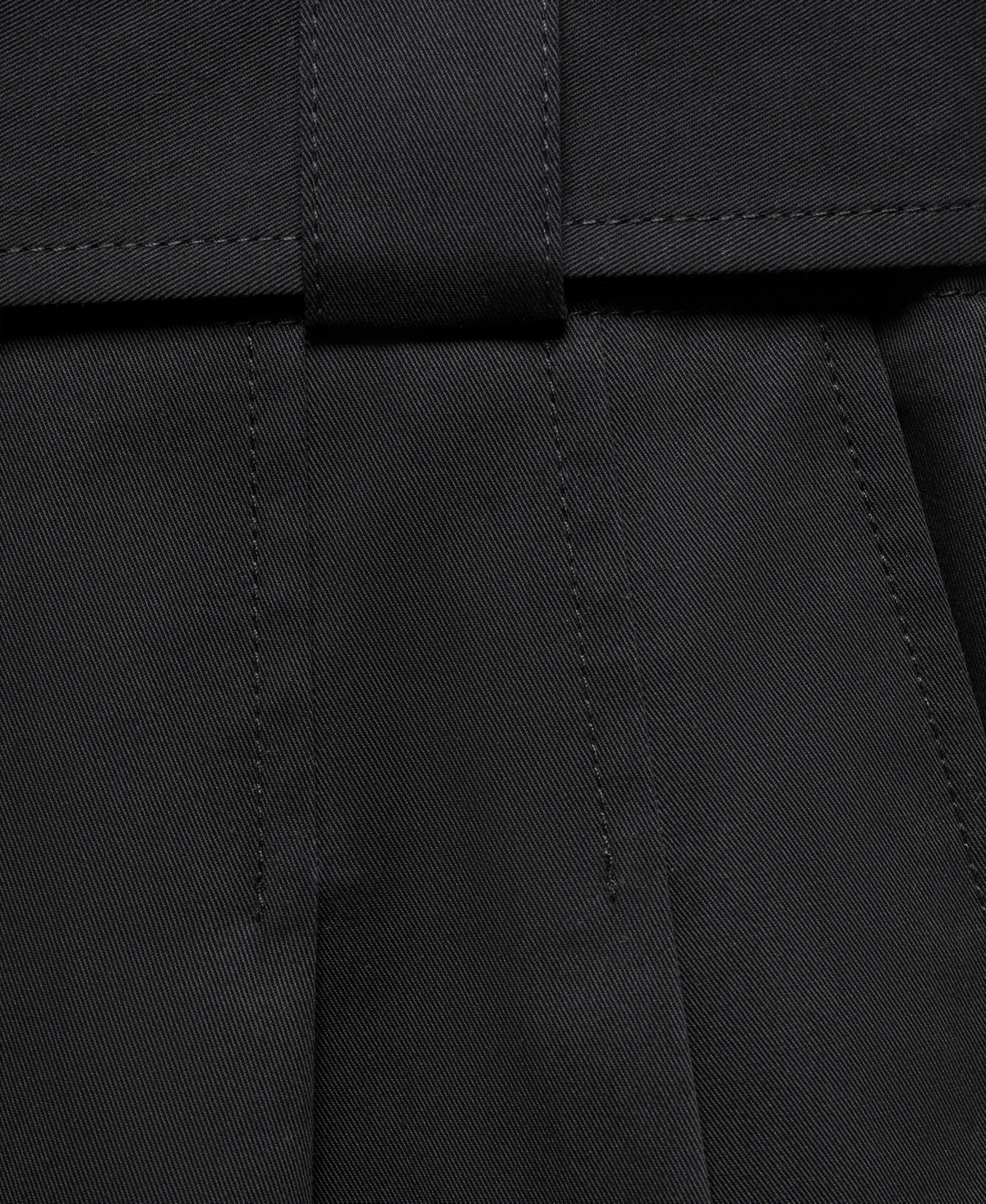 Mango Pleated Suit Pants Black In Black