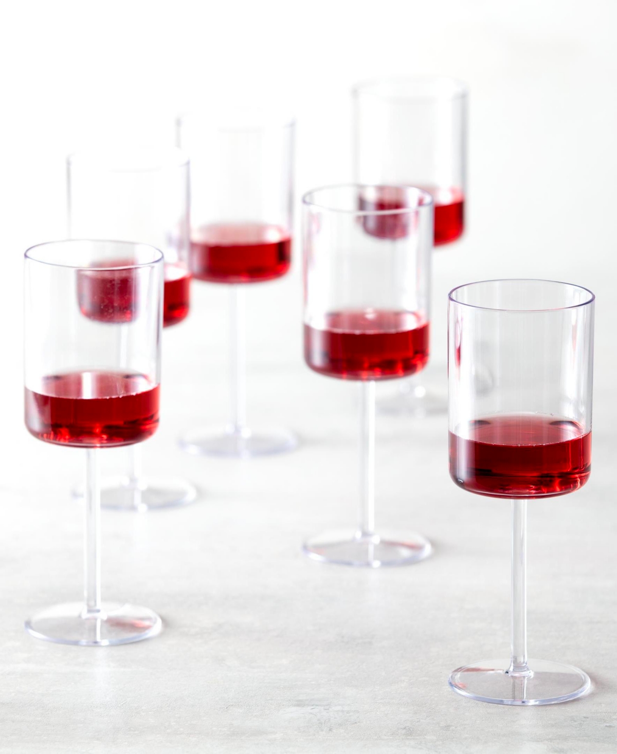 Fortessa Urbo Outdoor Clear Red Wine 15oz In Gray