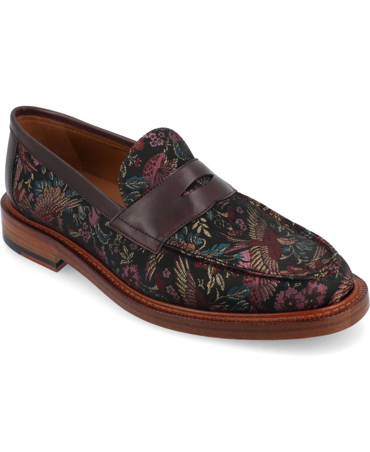 Shop Taft Men's The Fitz Driving Penny Loafer In Paradise