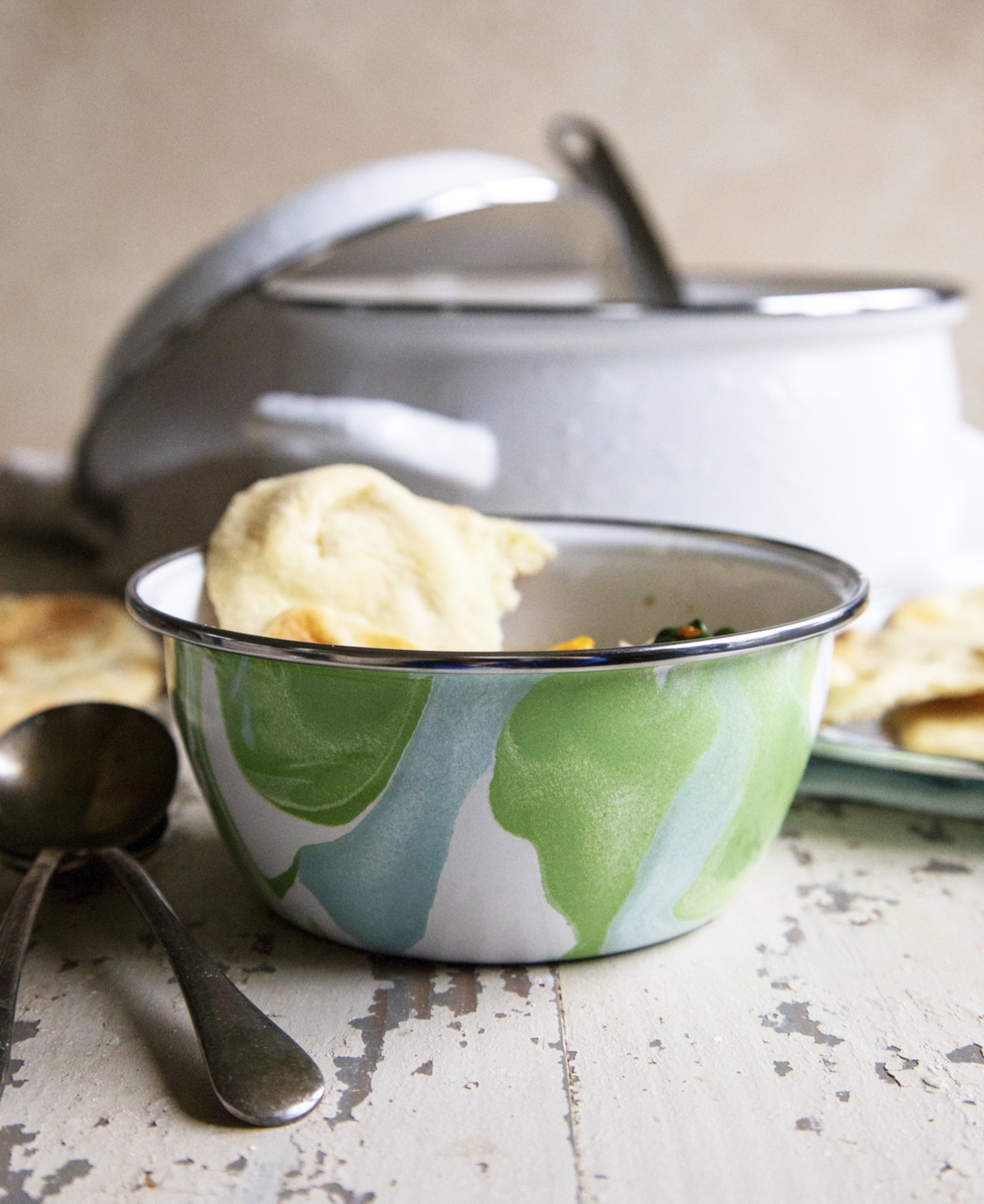 Golden Rabbit Modern Monet Salad Bowls, Set Of 4 In Multi