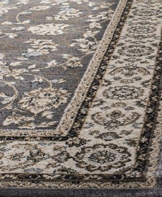 Safavieh Lyndhurst LNH340 Gray and Cream 9' x 12' Area Rug - Macy's