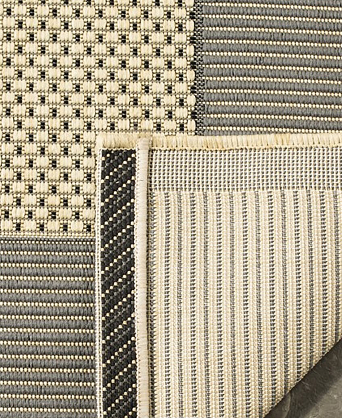 Safavieh Courtyard CY7987 Gray and Cream 6'7