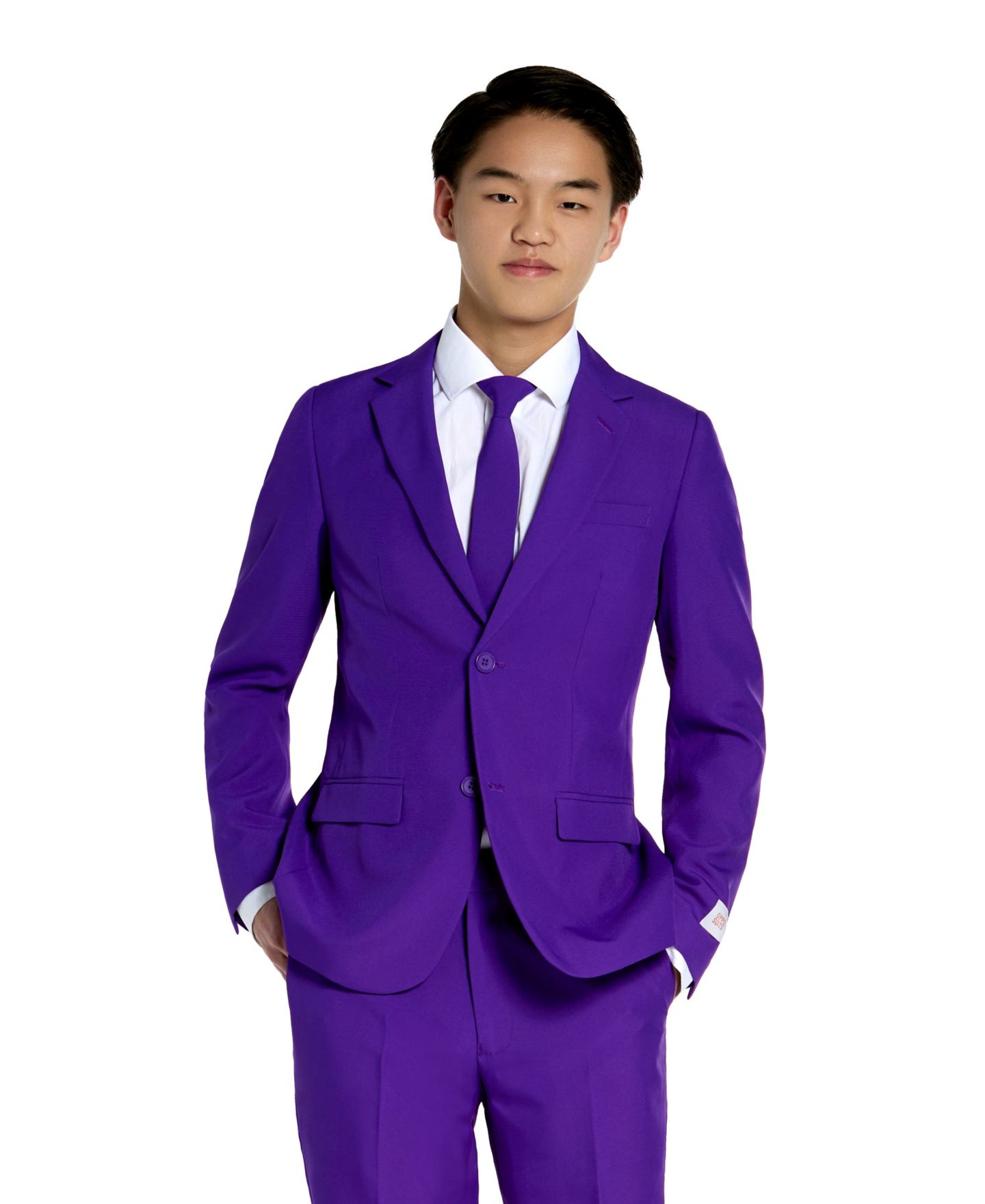 Детский костюм-тройка OppoSuits Purple Prince для мальчика, цвет: Фиолетовый — фото 3