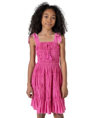 Rare Editions Big Girls Smocked Dress - Macy's