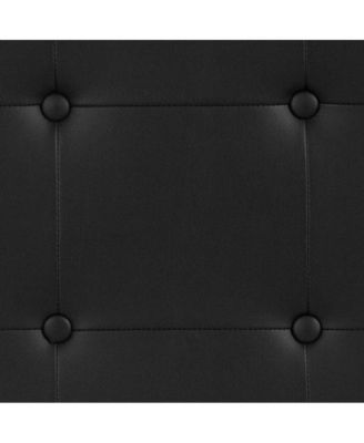 1 Pc Upholstered Headboard Full Size Button Tufted Design Bedroom Furniture