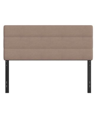 Coppola Queen size Metal Frame Tufted Upholstery And Powder Coated Headboard