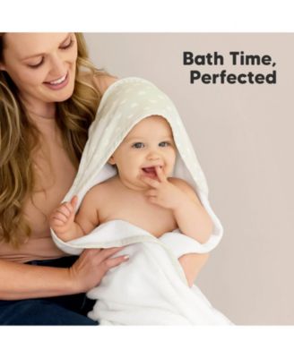 Luxe Baby Hooded Towel, Baby Bath Towel, Hooded Baby Towels, Baby Beach Towel for Newborn, Kids
