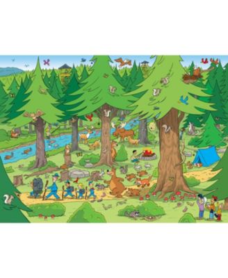 MasterPieces 101 Things to Spot in the Woods - 101 Piece Jigsaw Puzzle