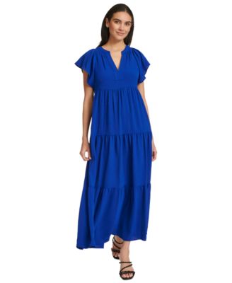 Macy's calvin klein maxi dresses best sale