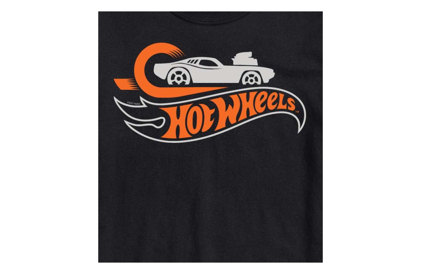 Мужская футболка AIRWAVES Hybrid Apparel Hot Wheels Short Sleeve, цвет: Чёрный — фото 3