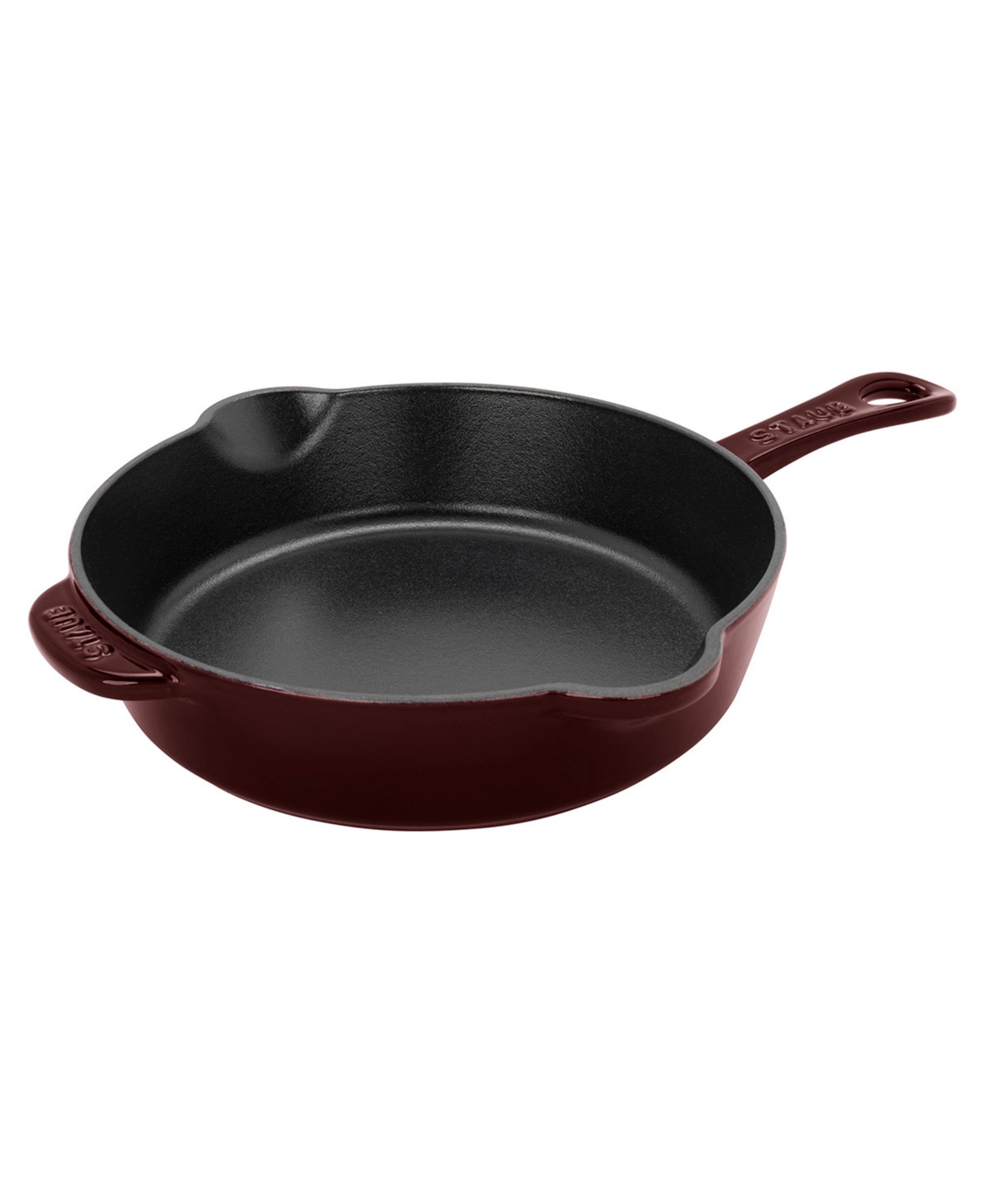 Staub Cast Iron 8.5" Traditional Deep Skillet In Red