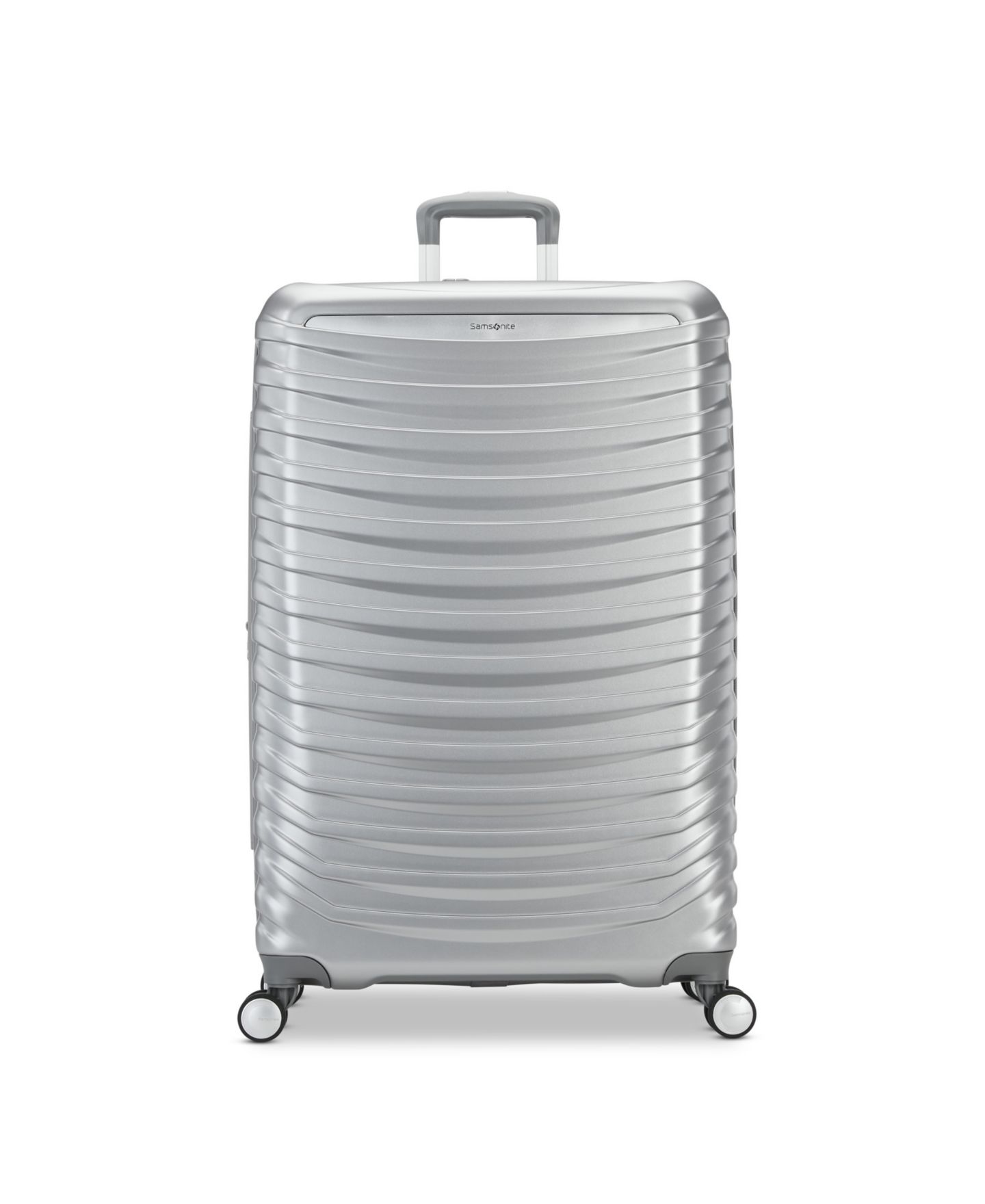 Чемодан Samsonite Spin Tech 6 Large Check-in Spinner, цвет: Серебряный — фото 2