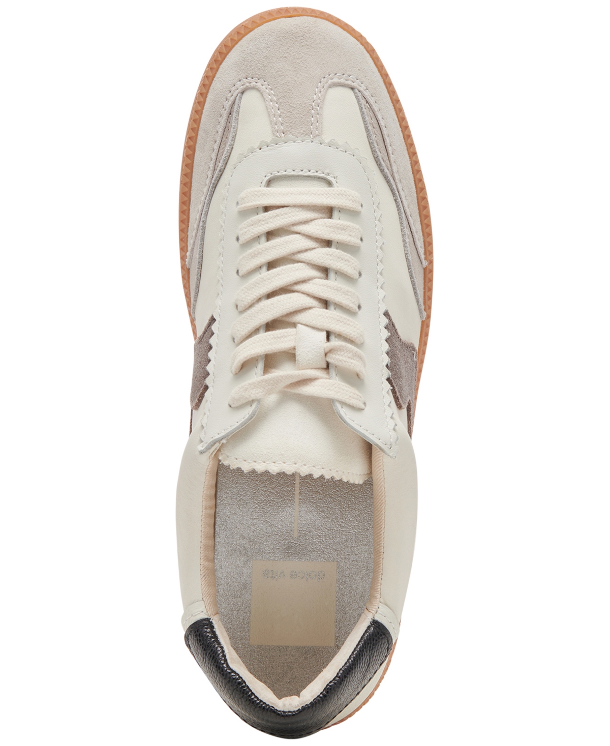 Dolce Vita Women's Notice Low-Profile Lace-Up Sneakers -Grey Multi Leather