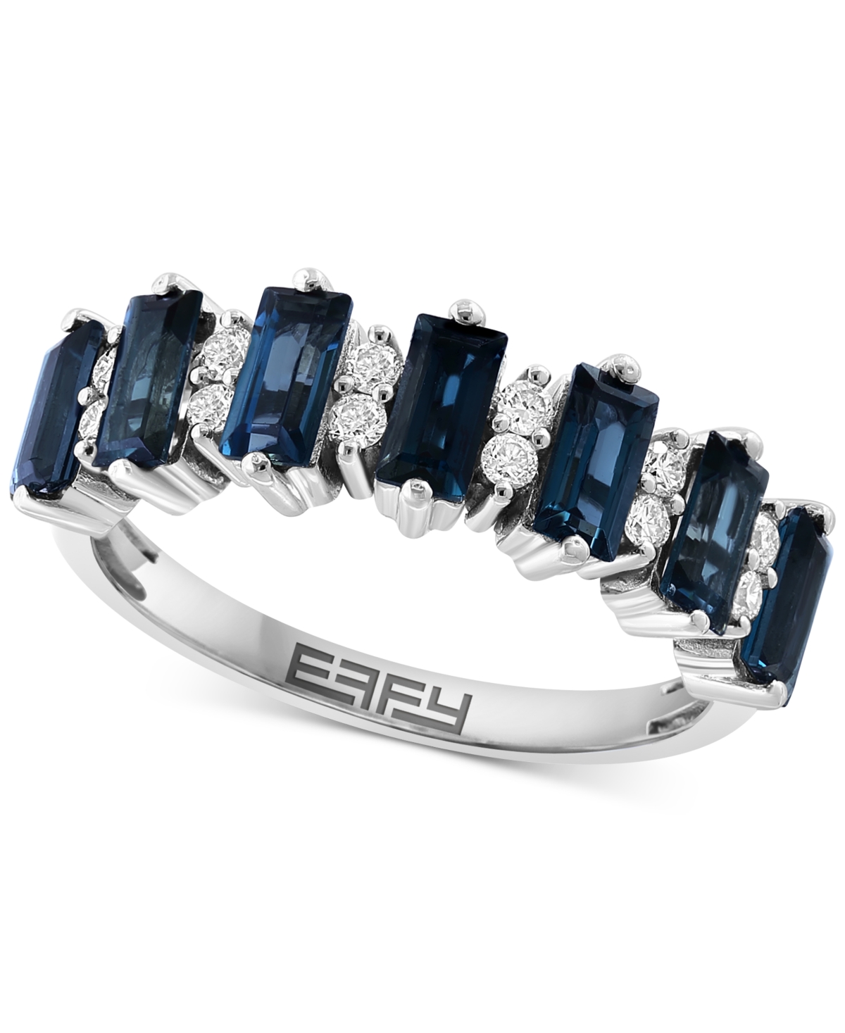 EFFY COLLECTION EFFY AMETHYST (1-5/8 CT. T.W.) & DIAMOND (1/6 CT. T.W.) STATEMENT RING IN 14K ROSE GOLD (ALSO IN LON 