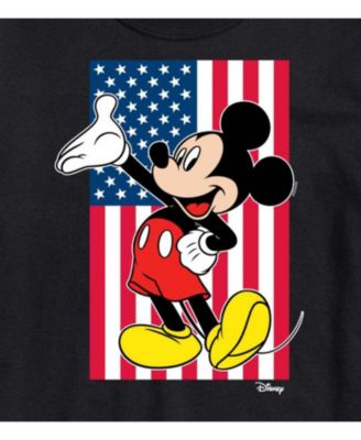 Hybrid Apparel Mickey Flag Mens Short Sleeve Tee