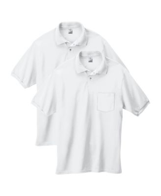 EcoSmart Men's Pocket Polo Shirt, 2-Pack