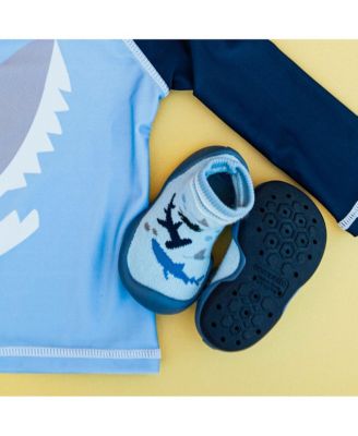 Baby Boy First Walk Sock Shoes Shark Tank