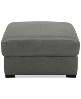 Radley 36" Leather Storage Ottoman
