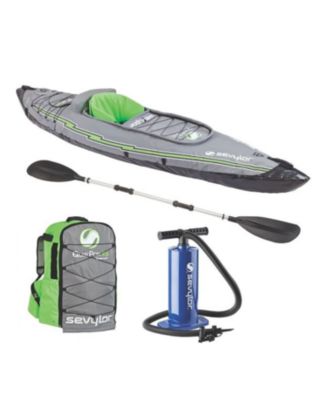 Sevylor QuickPak K5 1-Person Inflatable Kayak System with Hand Pump ...