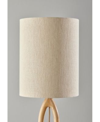 61" Wood Mayfair Floor Lamp